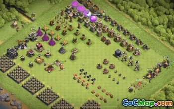Top Town Hall 9 Base Layouts for Clash of Clans #36772
