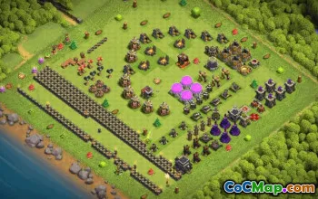 Copy TH9 Base Layouts for Clash of Clans #36974
