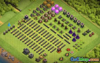 Top Town Hall 9 Base Layouts to Copy #37321