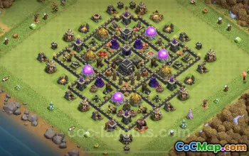 TH9 Trophy Base with Link - Anti Everything Hybrid COC #24663
