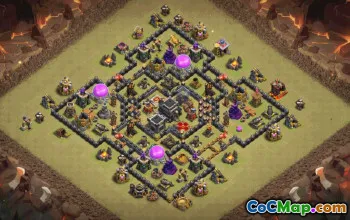 Best Town Hall 9 Base Layouts with Copy Links #34707