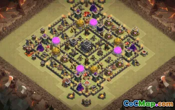 Top TH9 Base Layouts for Clash of Clans #34733