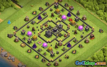 Top TH9 Base Layouts for Clash of Clans #36309