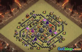 Top Town Hall 9 Base Layouts for Clash of Clans #35813