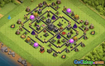 Top Clash of Clans Town Hall 9 Base Layouts #36310