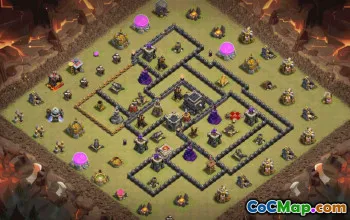 Best Town Hall 9 Base Layouts with Copy Link #34540