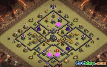 Top TH9 Base Layouts with Copy Links #34546
