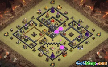 Top TH9 Base Layouts for Clash of Clans #34577