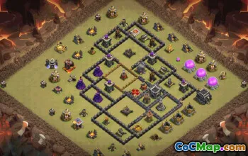 Copy Town Hall 9 Base Layouts for Clash of Clans #34629