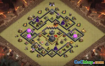 Top Town Hall 9 Base Layouts for Clash of Clans #34630