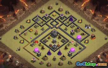 Top Town Hall 9 Base Layouts and Links #34632