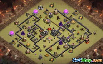 Best Town Hall 9 Base Layouts with Copy Link #34653