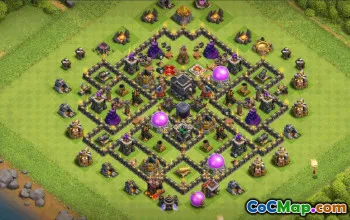 Best TH9 Clash of Clans Base Layouts #34687