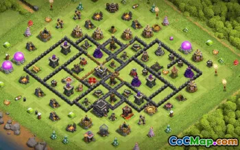 Best Town Hall 9 Base Layouts with Copy Links #34724