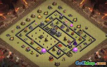Top TH9 Base Layouts for Clash of Clans #34761