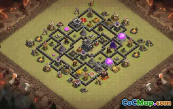 Best Town Hall 9 Base Layouts with Copy Link #34765