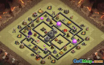 Top TH9 Base Layouts for Clash of Clans #34766