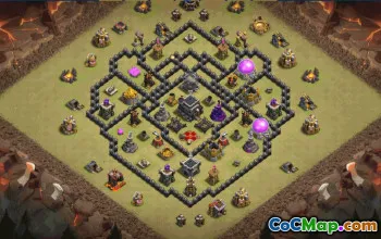 Top Town Hall 9 Base Layouts with Copy Link #34767
