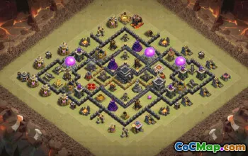 Top Town Hall 9 Base Layouts for Clash of Clans #34795