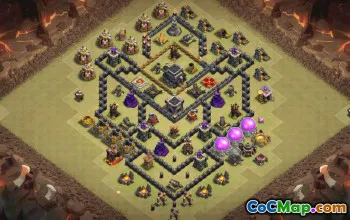 Top TH9 Base Layouts for Clash of Clans #34796