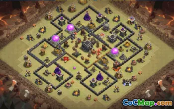 Top TH9 Base Layouts for Clash of Clans #34858