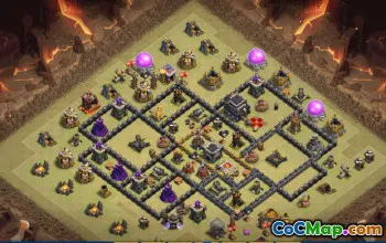 Top TH9 Base Layouts for Clash of Clans #34905