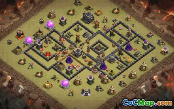 Best Town Hall 9 Clash of Clans Base Layouts #34906