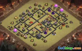 Top TH9 Base Layouts with Copy-Link #34907