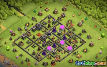 Best Town Hall 9 Base Layouts with Copy Links #34973
