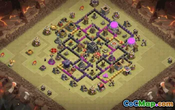 Top Town Hall 9 Base Layouts & Links #35458