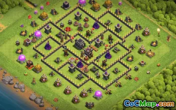 Top TH9 Base Layouts for Clash of Clans #35489