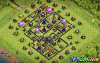 Top TH9 Base Layouts with Copy Link #35513