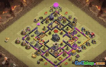 Top Town Hall 9 Base Layouts to Copy #35576