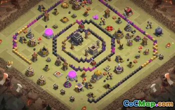 Best Town Hall 9 Base Layouts with Copy Links #35583