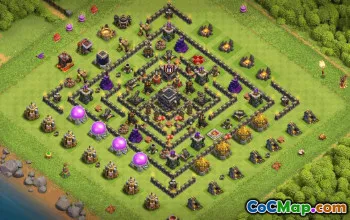 Top TH9 Base Layouts for Clash of Clans #35597