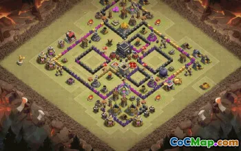 Top Town Hall 9 Base Layouts for Clash of Clans #35617