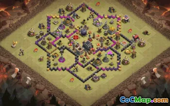 Best Town Hall 9 Base Layouts for Clash of Clans #35620