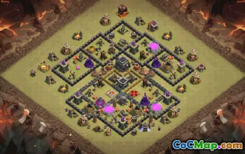 Best TH9 Clash of Clans Base Layouts #35645
