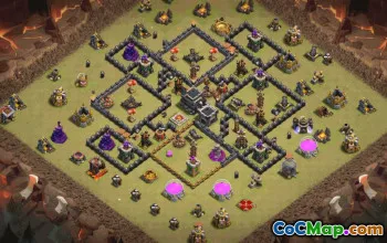 Top TH9 Base Layouts for Clash of Clans #35647