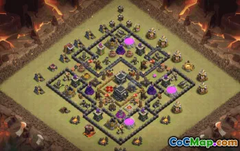 Top Town Hall 9 Base Layouts for Clash of Clans #35649