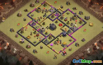 Best Town Hall 9 Base Layouts with Copy Link #35712