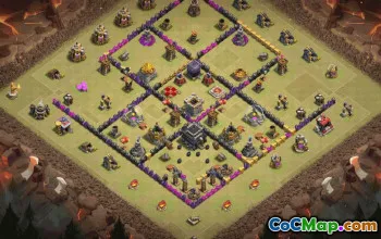 Best Town Hall 9 Base Layouts with Copy Link #35714