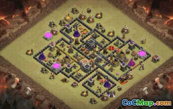 Top Town Hall 9 Base Layouts for Clash of Clans #35734