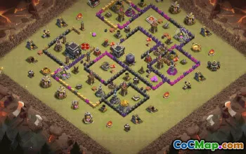 Best Town Hall 9 Base Layouts & Maps #35774