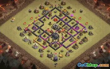 Top Town Hall 9 Base Layouts for Clash of Clans #35776