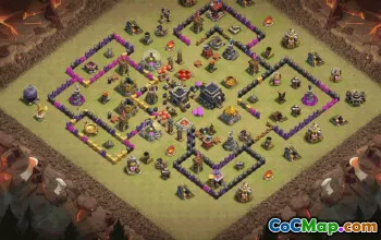 Top Town Hall 9 Base Layouts with Link #35782