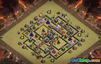 Top Town Hall 9 Base Layouts for Clash of Clans #35812