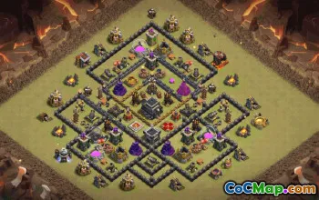 Top Town Hall 9 Base Layouts & Links #35818
