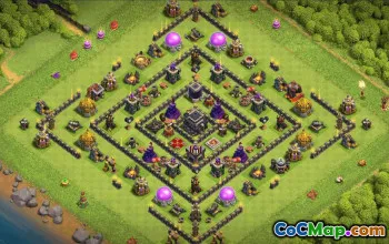 Best Town Hall 9 Base Layouts with Copy Link #35841