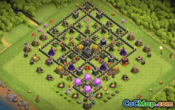 Top TH9 Base Layouts for Clash of Clans #35842